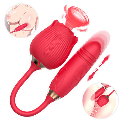 Succhiamento della stimolazione Clitoral del capezzolo di Honey Sex Toys IPX7 del vibratore per l'adulto