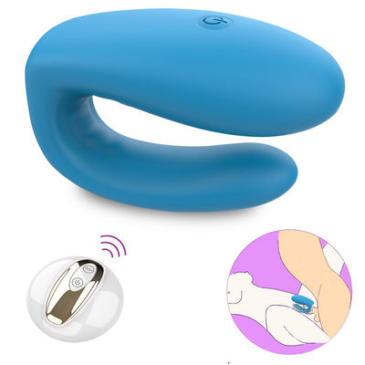 Un tipo ODM telecomandato di 2 motori U della radio dell'ABS di Toy Silicone del sesso del vibratore