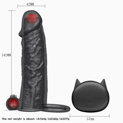 La cinghia reale ultra molle di tatto sul dildo 14cm impermeabilizza non dilagante