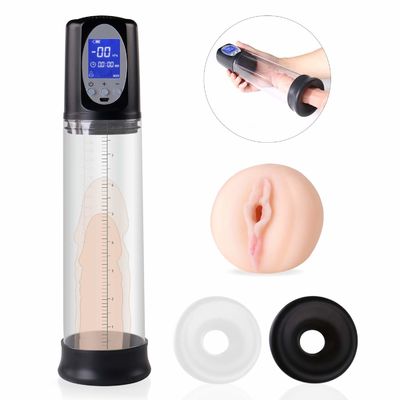 il sesso degli uomini automatici di 29cm gioca la pompa LCD ROHS dell'ingrandimento dei penny dell'esposizione certificata