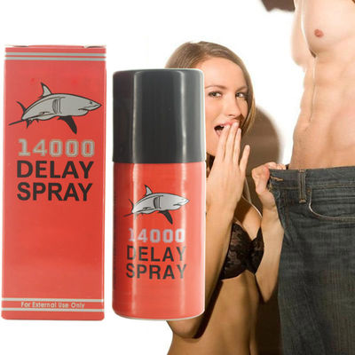 Tempo 40ml di 140000 sessi dello squalo molto di ritardo dello spruzzo del pene di erbe micidiale di eccesso di velocità