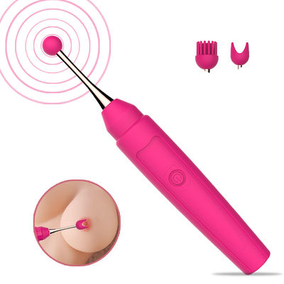 il sesso femminile del clitoride dei vibratori del punto G di massaggio del capezzolo di 17.6cm gioca la singola velocità
