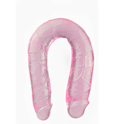 il doppio di 15in ha concluso il pene molle del TPE di Honey Sex Toys Realistic Dildo