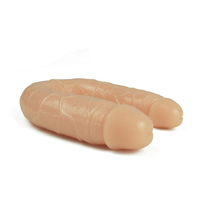 il doppio di 15in ha concluso il pene molle del TPE di Honey Sex Toys Realistic Dildo
