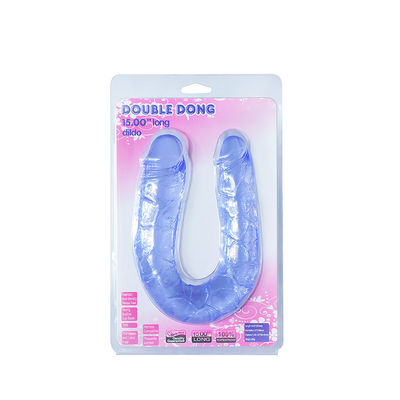 il doppio di 15in ha concluso il pene molle del TPE di Honey Sex Toys Realistic Dildo