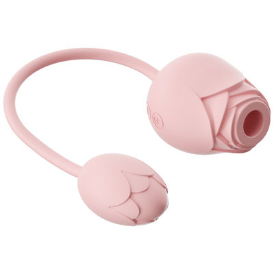 Silicone del commestibile dell'uovo di IPX7 Rose Sucking Remote Control Love