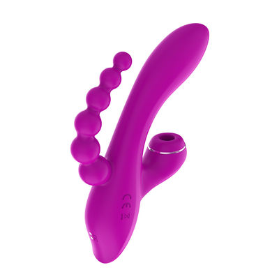 3 in 1 modo di succhiamento della bacchetta 500mAh 7 del coniglio di moto di G del vibratore impermeabile