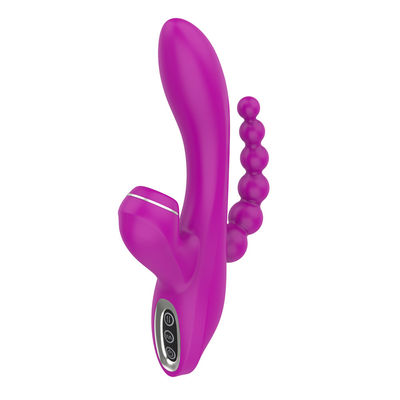 3 in 1 modo di succhiamento della bacchetta 500mAh 7 del coniglio di moto di G del vibratore impermeabile