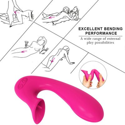 Modelli ricaricabili di vibrazione di Honey Sex Toys Low Noise 50dB 12 del punto G
