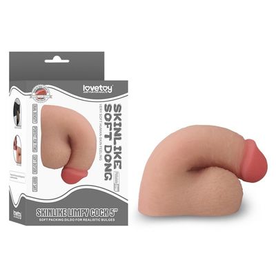 sesso molle Toy Realistic Bulges For Lesbian del dildo del gallo di 5inch 126mm Limpy