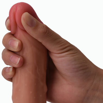 10 telecomando telescopico della radio del dildo 23cm del sesso anale di frequenza