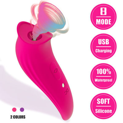 Stimolatore potente 12.5cm di vuoto del pollone di Rose Adult Sex Vibrators Nipple Clit
