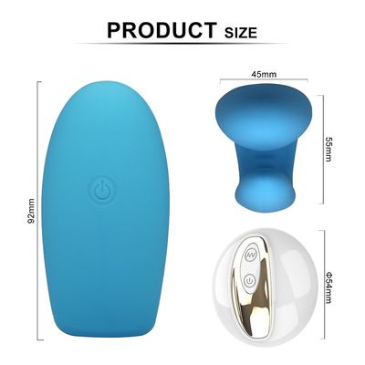 Un tipo ODM telecomandato di 2 motori U della radio dell'ABS di Toy Silicone del sesso del vibratore