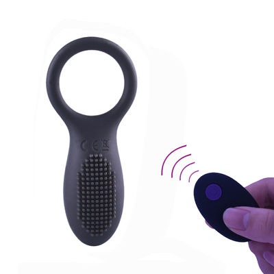 Frequenza 50DB di Ring Vibrator 13 del pene dei giocattoli del sesso degli uomini degli adulti del silicone a basso rumore