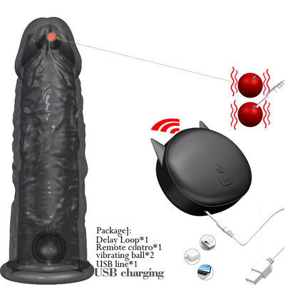La cinghia reale ultra molle di tatto sul dildo 14cm impermeabilizza non dilagante