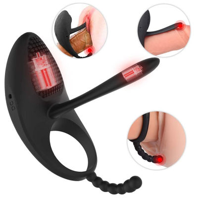 stimolazione anale Dick Penis Ring Sex Toy di 8.5cm per le coppie degli uomini