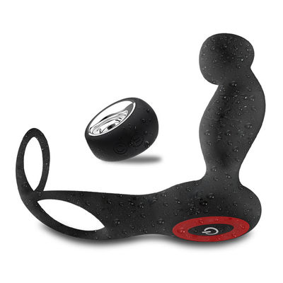 7 anello anale doppio del gallo di spina di Ring Wireless Contol 135mm del pene del silicone di velocità