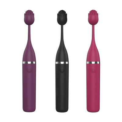 Il sesso delle donne di massaggio del capezzolo gioca il vibratore IPX6 del punto G impermeabilizza