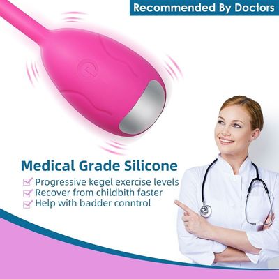 La radio IPX7 telecomandato del vibratore dell'uovo della pallottola del silicone dell'OEM impermeabilizza