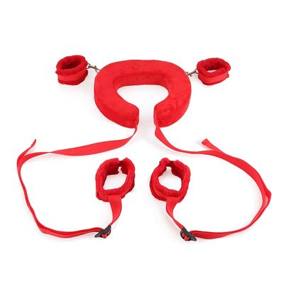 Manette di nylon comode della cinghia di Bdsm dei polsini della caviglia 385G e della mano