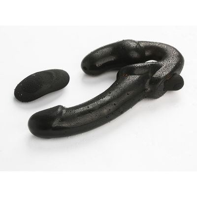 10 telecomando lesbico della radio di Dong 24.5cm del doppio del silicone di velocità