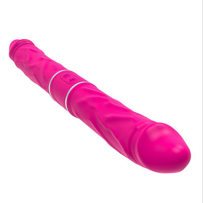 i giocattoli doppi del sesso di azione LGBT di 24.5cm dimagriscono il doppio vibratore del punto G di Dong