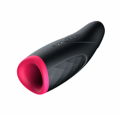 Il riscaldamento succhiando la masturbazione maschio realistica gioca la ricarica di 22cm USB