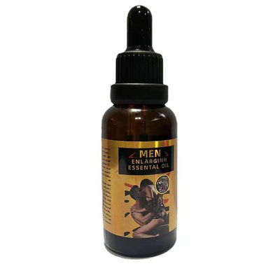 Uomo dorato di MAXMAN che ingrandice l'ingrandimento 50ml del pene dell'olio essenziale